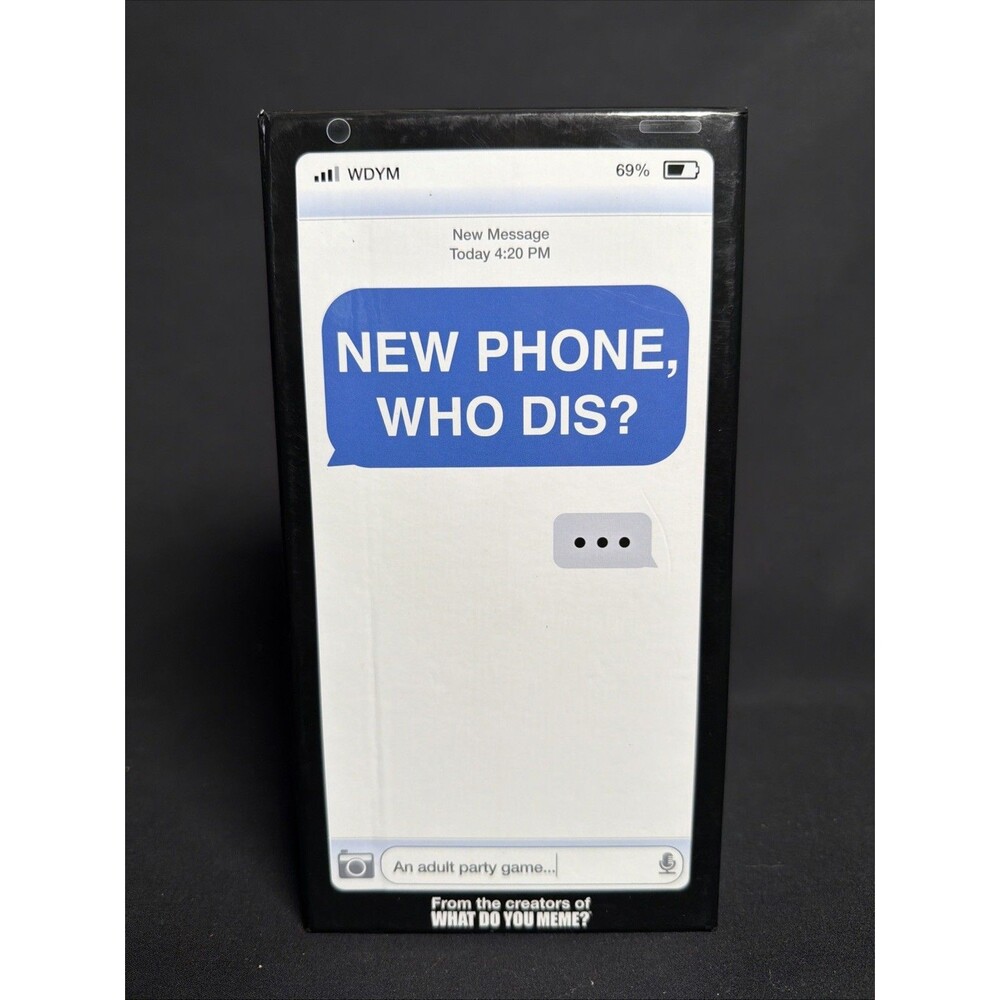 New Phone Who Dis? Card Game Complete Set for Parties Adult Card Game